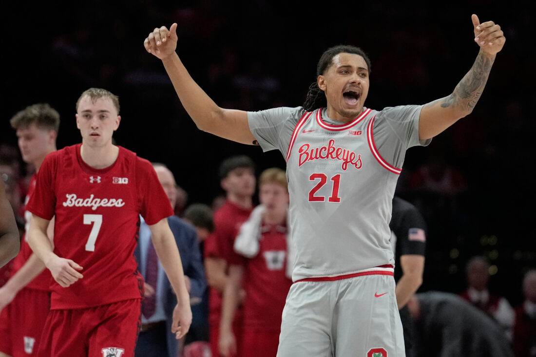 Ohio State men upend No. 24 Wisconsin 86-69